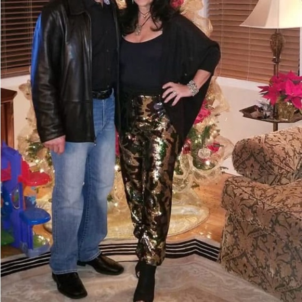 Sequin Camo Jogger